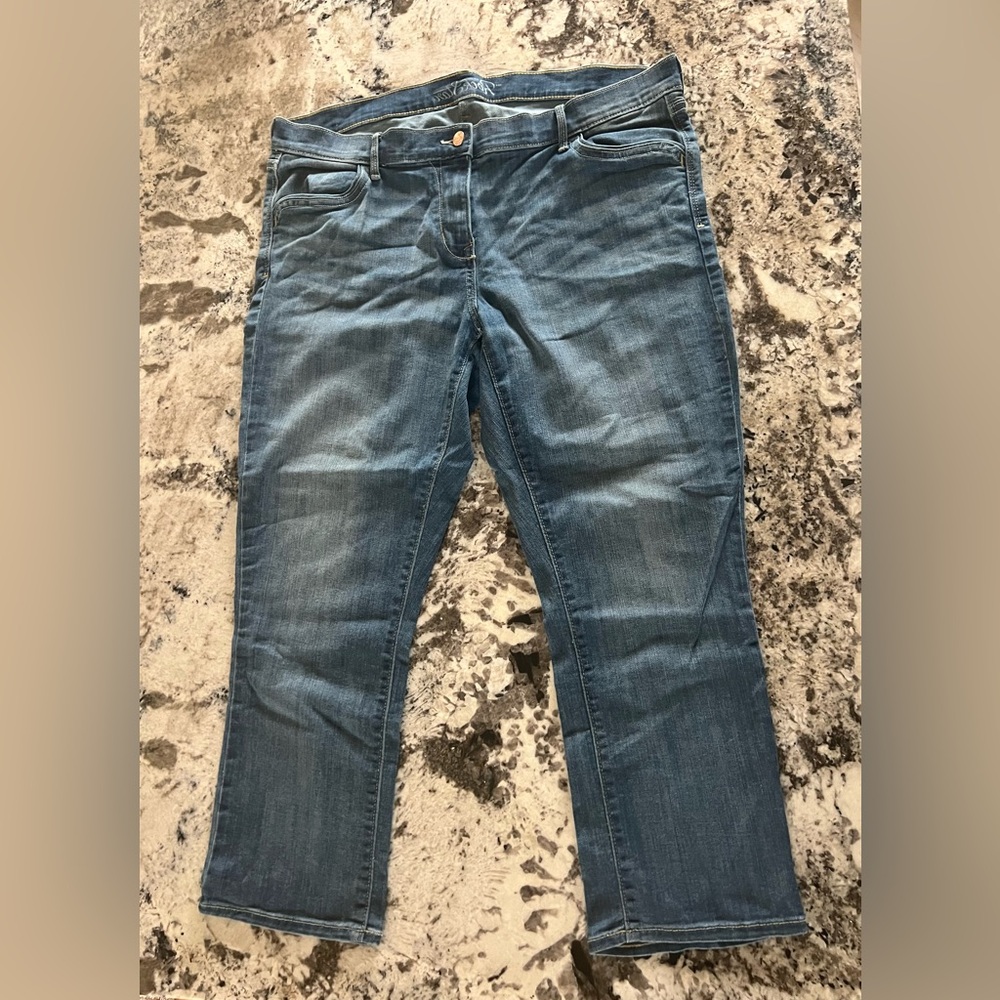 Old Navy Indigo Tall Cropped Jeggings